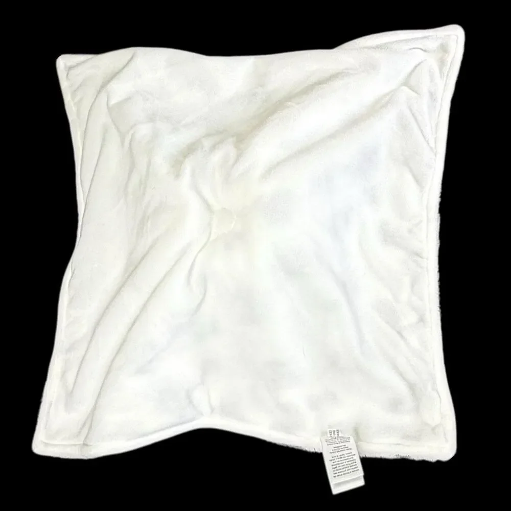 Carters Cow Lovey Security Blanket Black White Spots Plush‎ Farm Nursery Toy 13